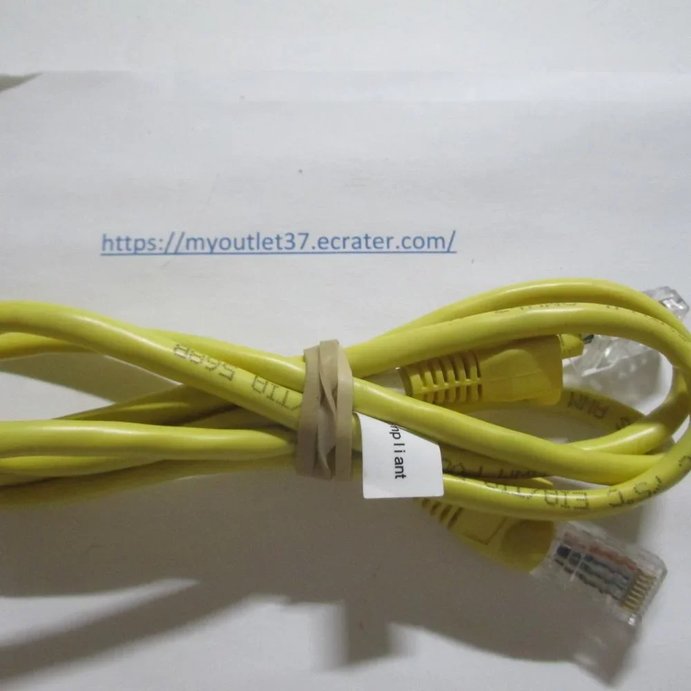 Yellow Ethernet Cord 46